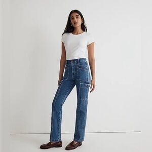 90s straight cargo Madewell jeans